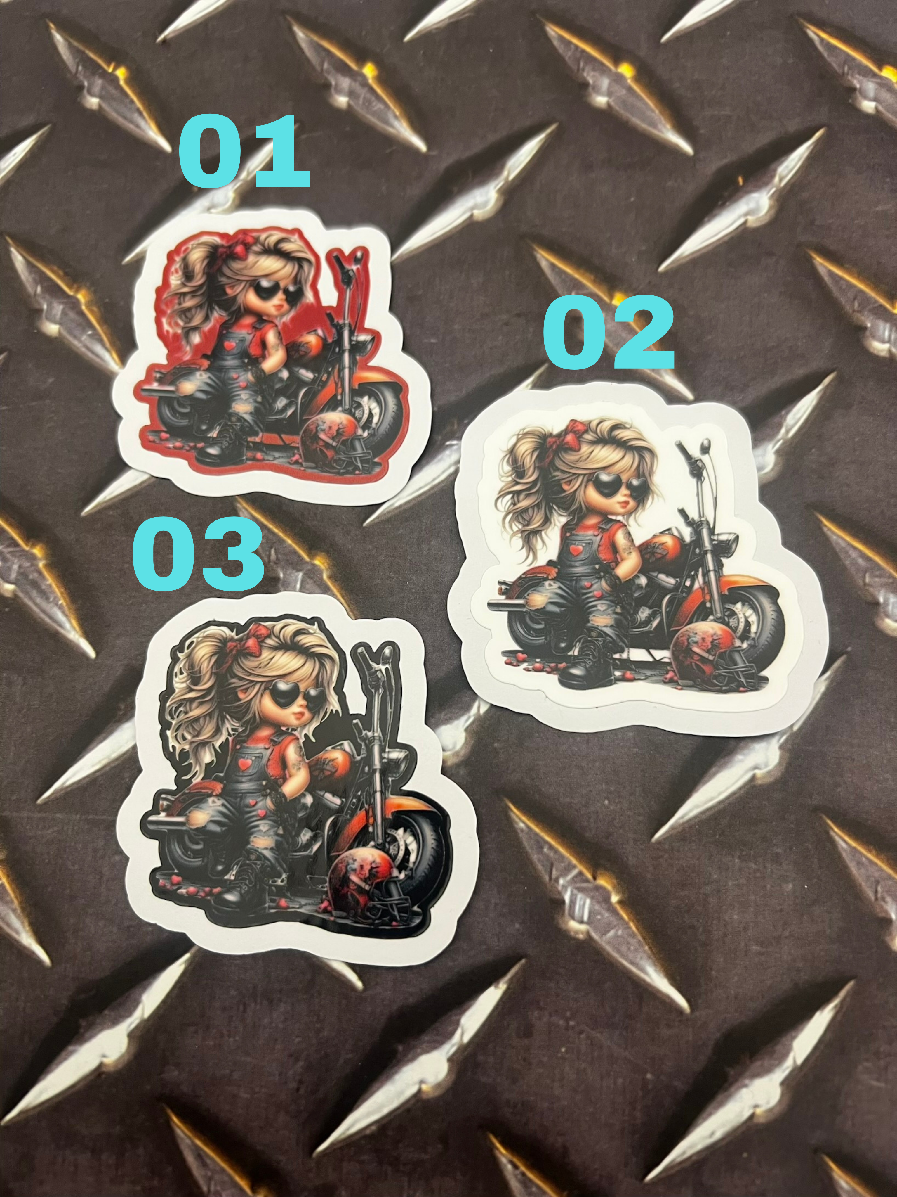 Chibi Biker Girl COLLECTION
