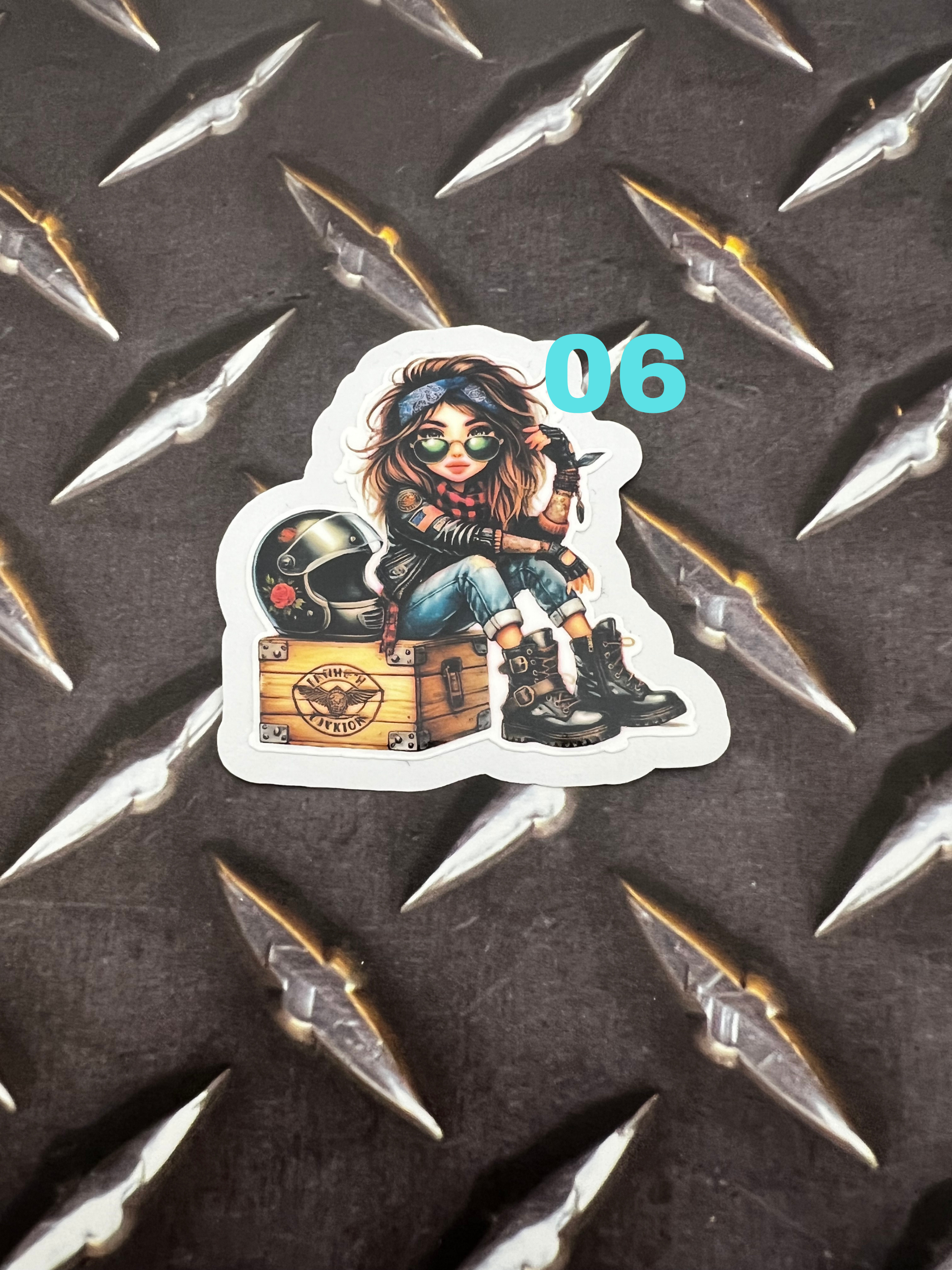 Chibi Biker Girl COLLECTION