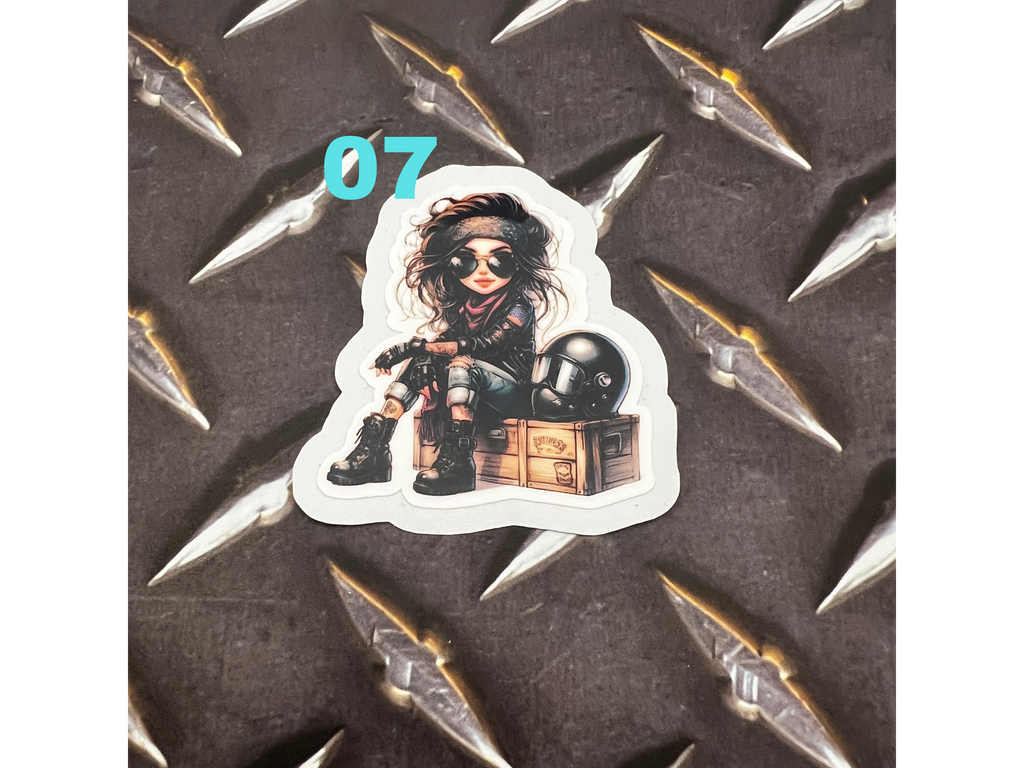 Chibi Biker Girl COLLECTION