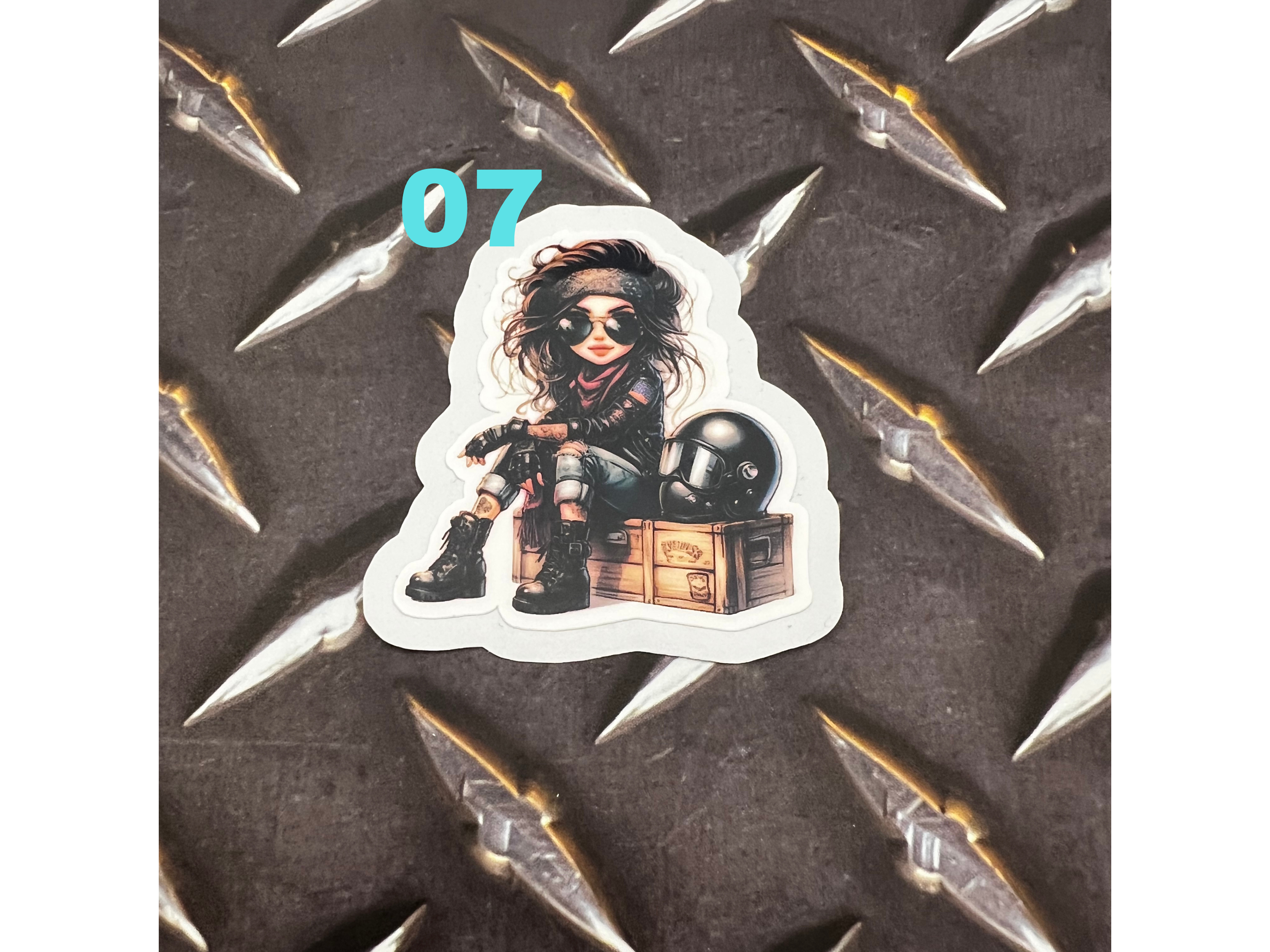 Chibi Biker Girl COLLECTION