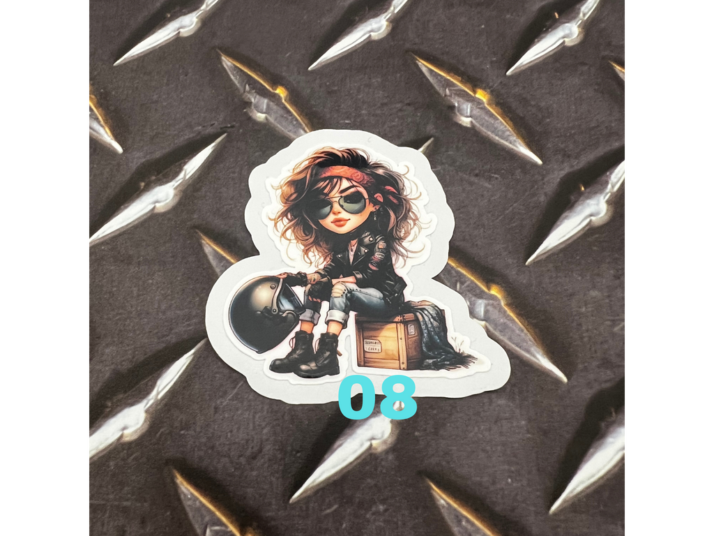 Chibi Biker Girl COLLECTION