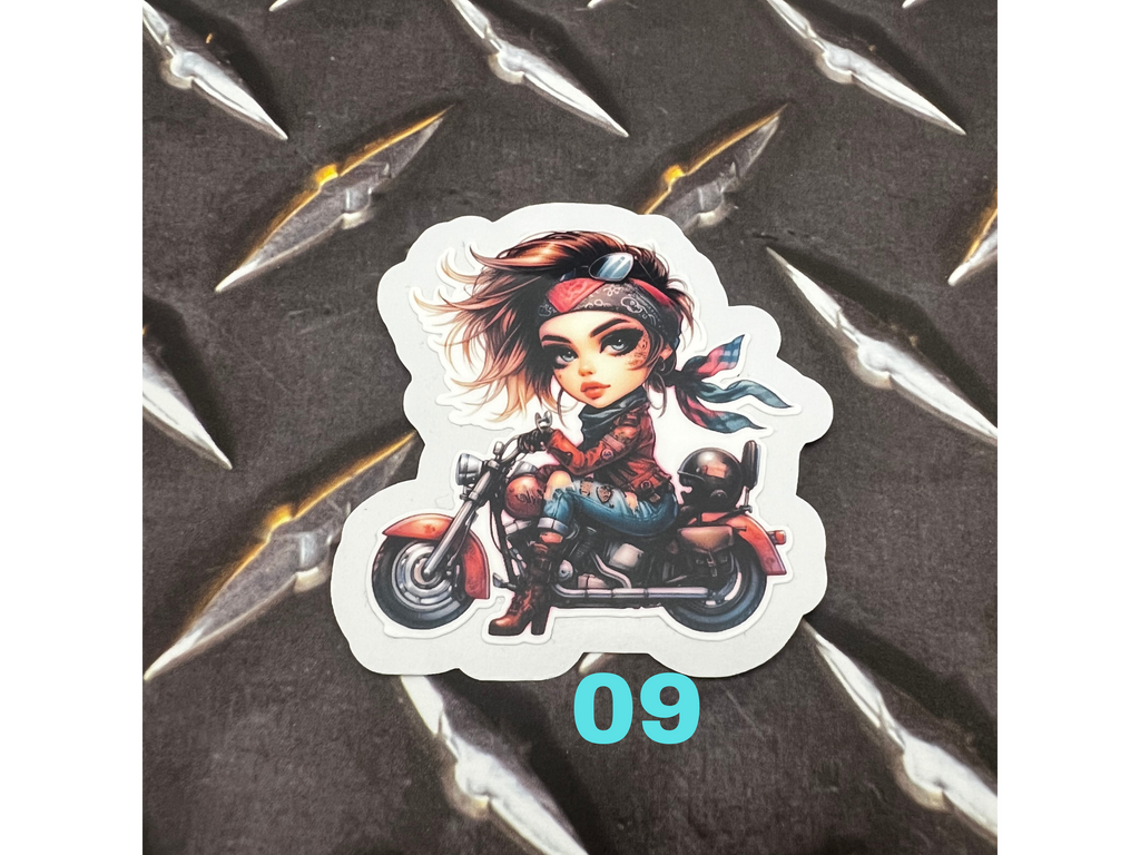 Chibi Biker Girl COLLECTION