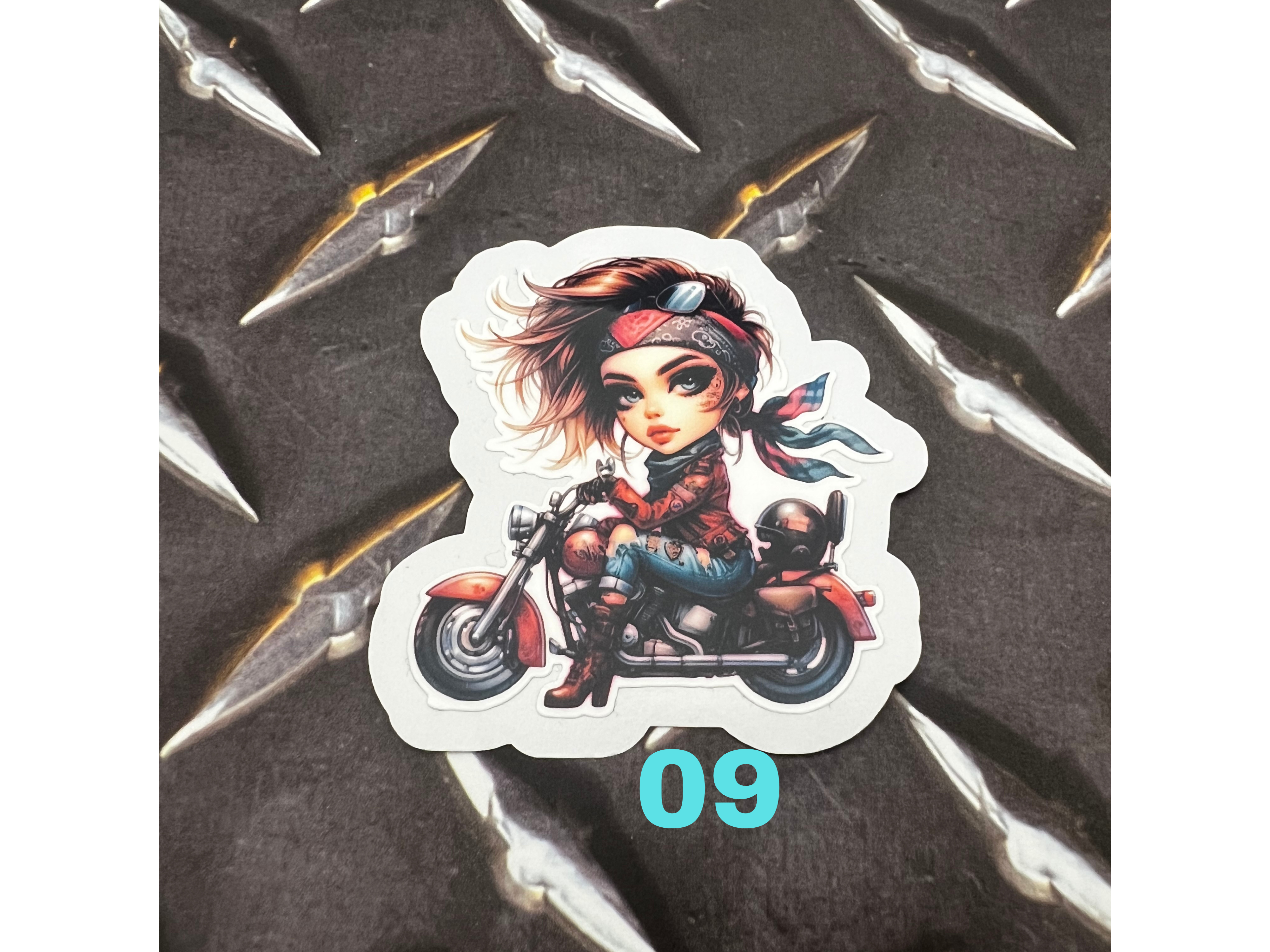 Chibi Biker Girl COLLECTION