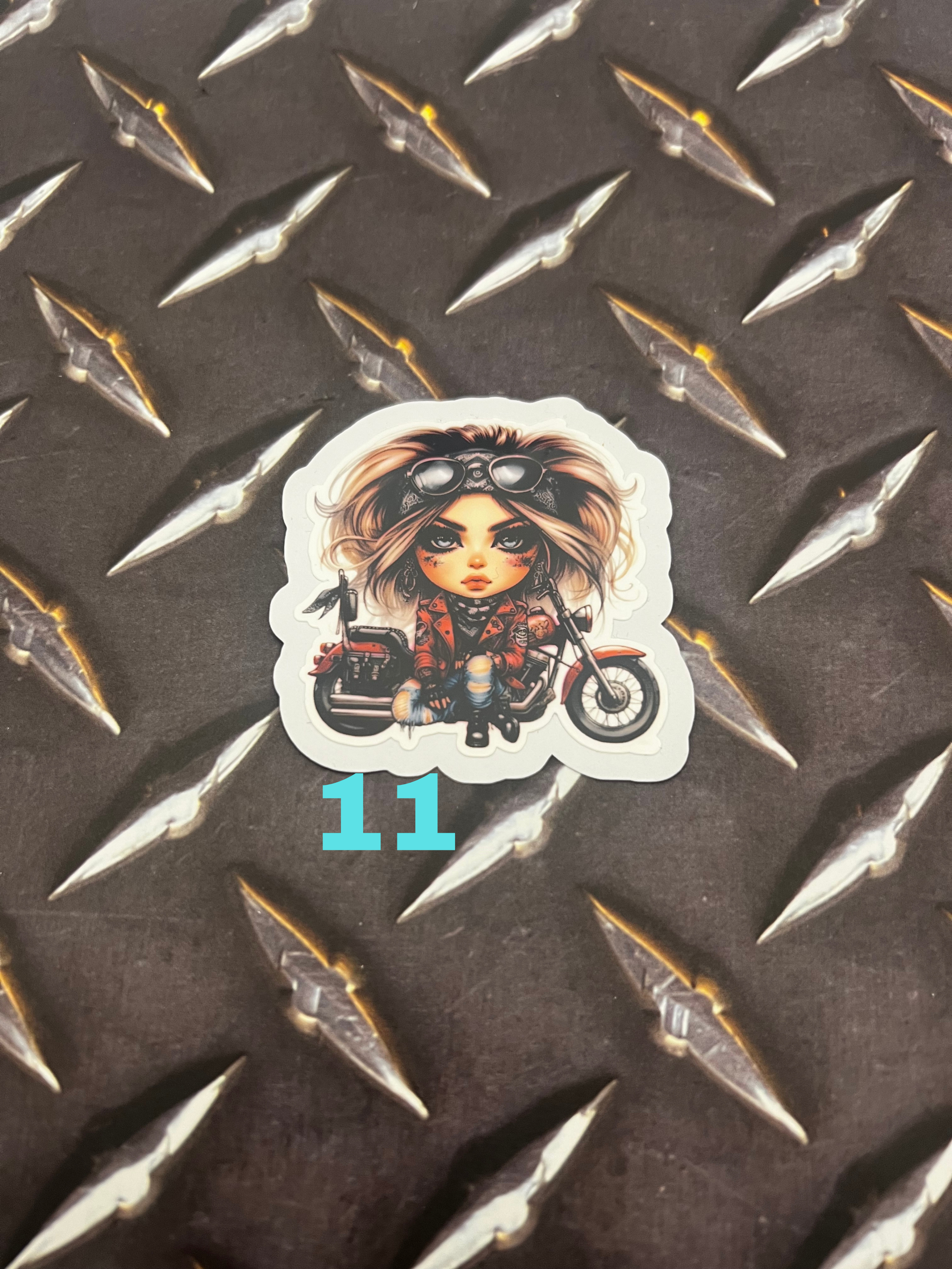 Chibi Biker Girl COLLECTION