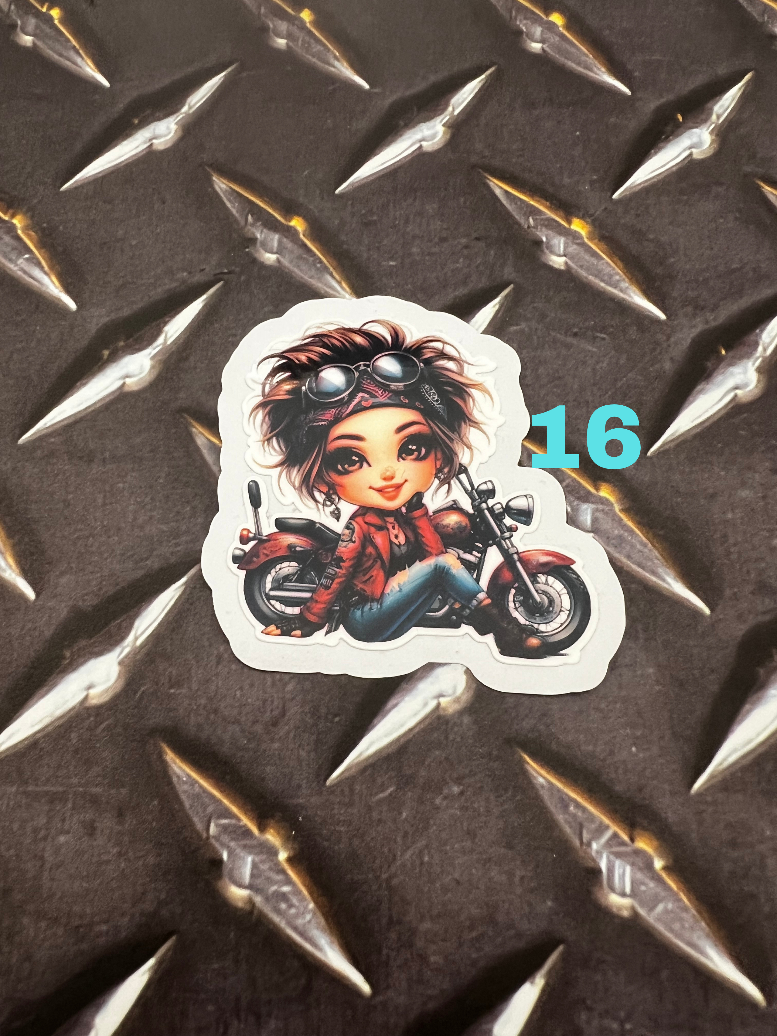 Chibi Biker Girl COLLECTION