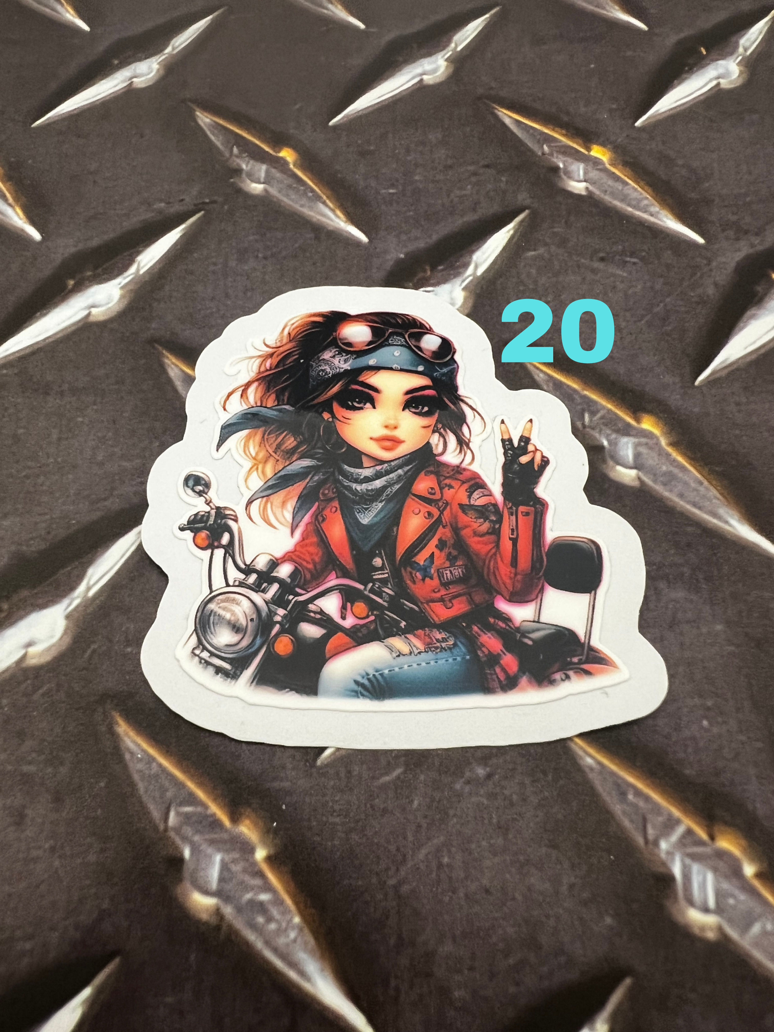 Chibi Biker Girl COLLECTION