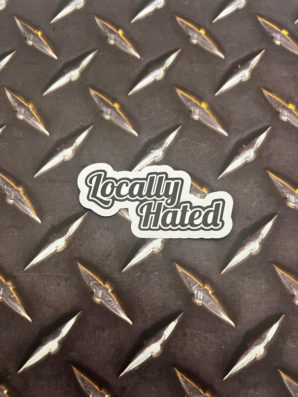Locally Hated Sticker