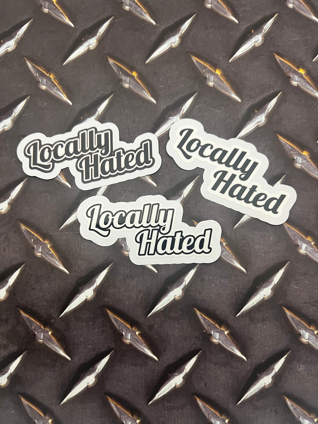 Locally Hated Sticker