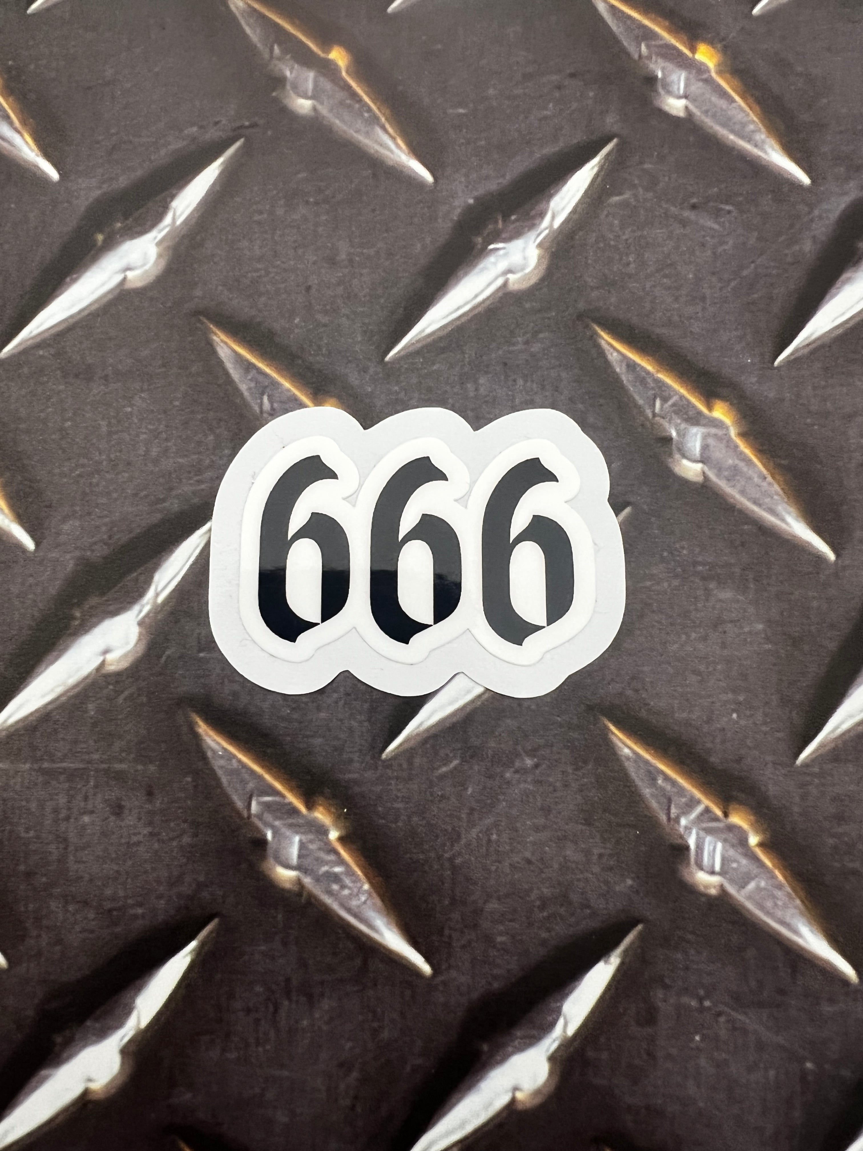 666 Sticker